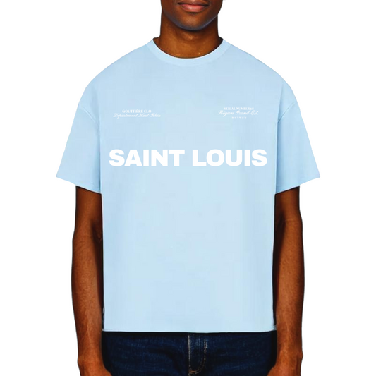 Saint Louis -  Blau Heavy Shirt