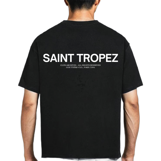 Saint Tropez - Schwarz Heavy Shirt