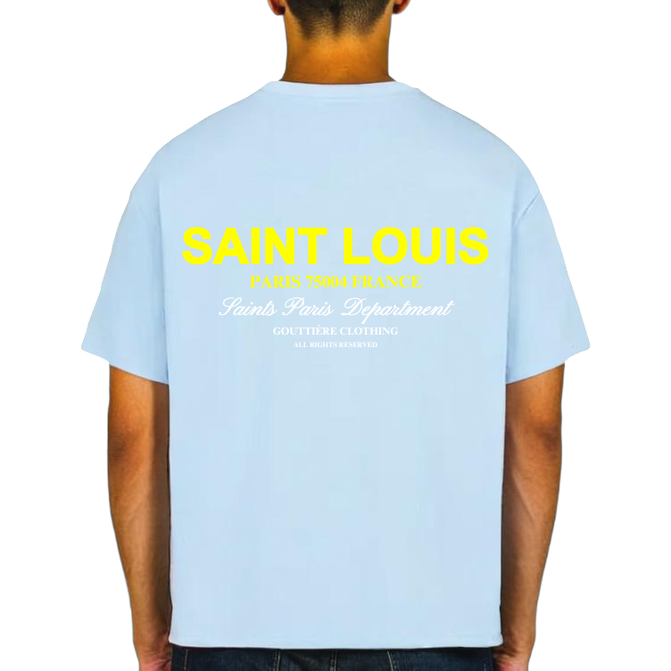 Saints Paris Department - Blau/Gelb Heavy Shirt