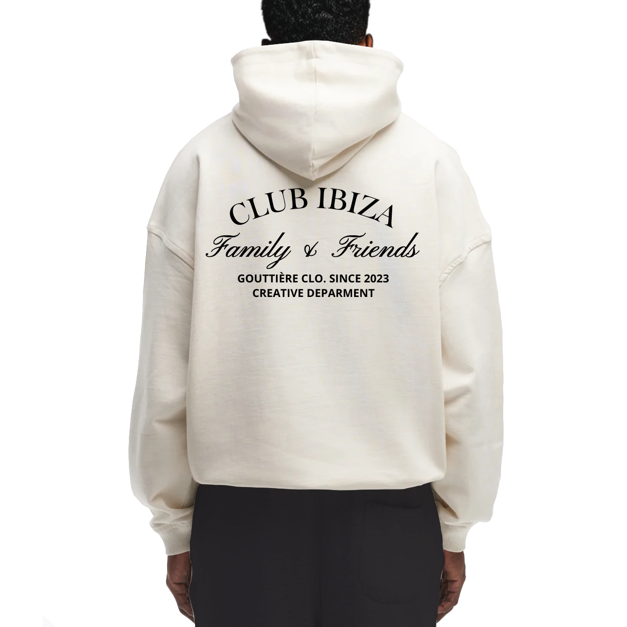 Club Ibiza - Natural Premium Hoodie