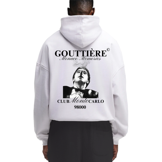 Vintage Club - Weiss Premium Hoodie