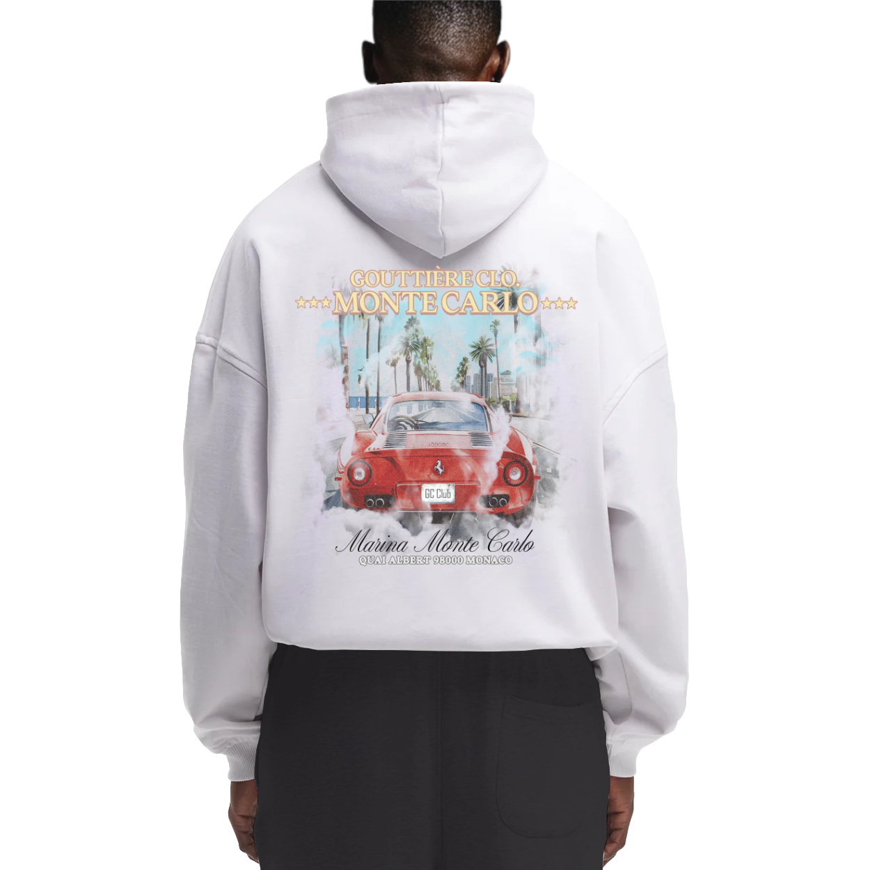 Marina Monte Carlo - Weiss Premium Hoodie