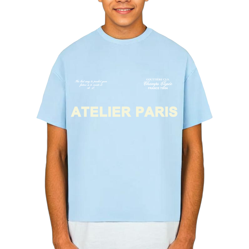 Atelier Paris - Blau Heavy Shirt