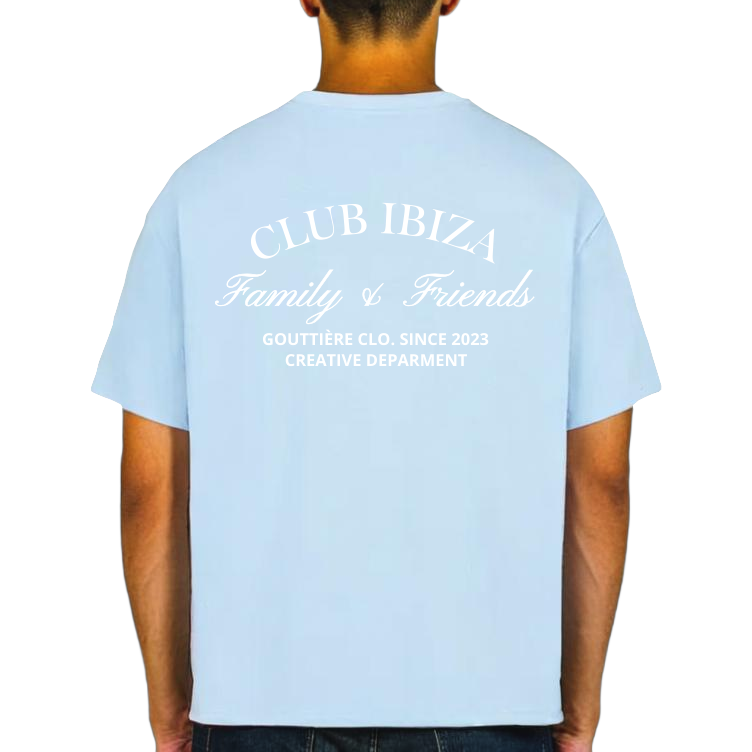 Club Ibiza - Blau Heavy Shirt