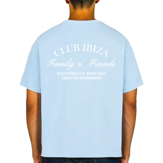 Club Ibiza - Blau Heavy Shirt