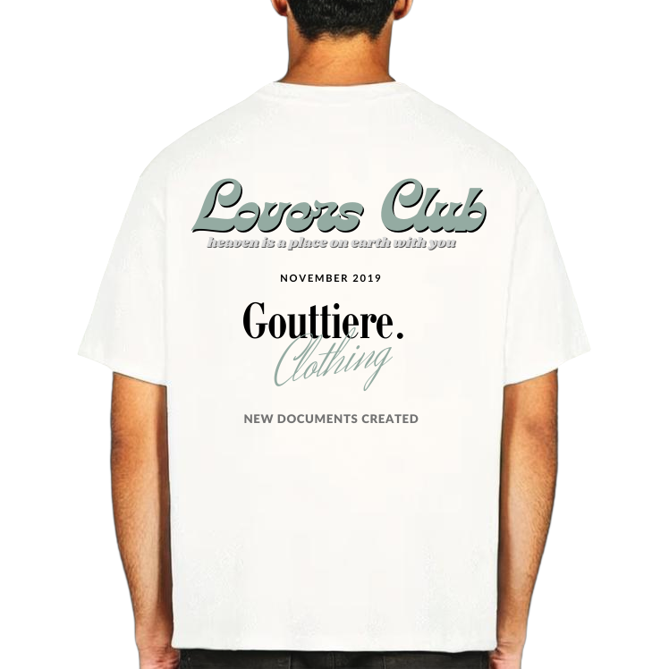 Lovers Club - Weiss Heavy Shirt