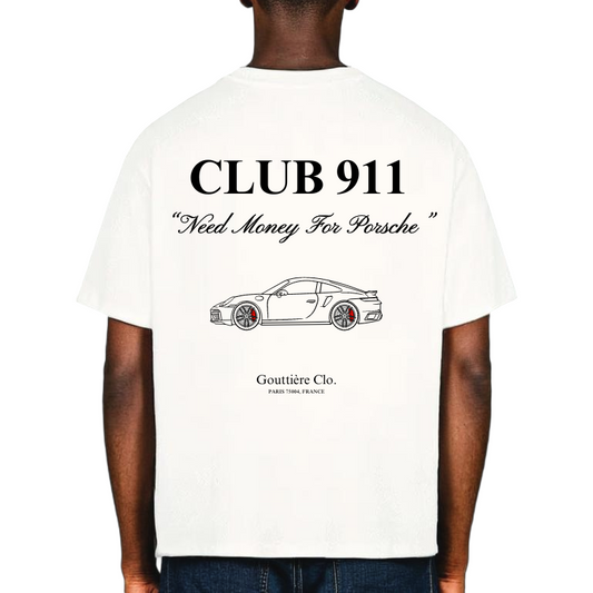 Need Money For Porsche - Weiss Heavy Shirt