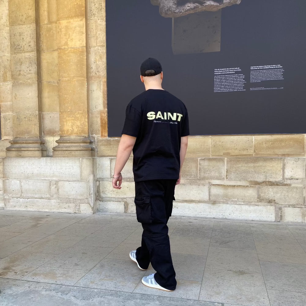 Saint Louis - Schwarz Heavy Shirt